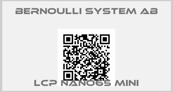 Bernoulli System AB-LCP Nano65 MINIprice