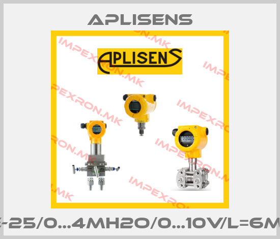 Aplisens-SGE-25/0...4mH2O/0...10V/L=6m/PUprice