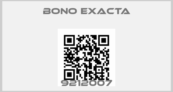 Bono Exacta-9212007price