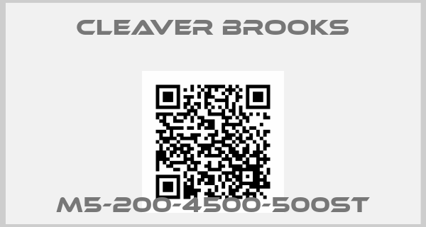 Cleaver Brooks-M5-200-4500-500STprice