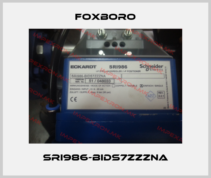 Foxboro-SRI986-BIDS7ZZZNAprice