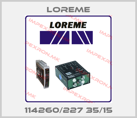 Loreme-114260/227 35/15price