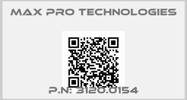 MAX PRO TECHNOLOGIES-P.N: 3120.0154price