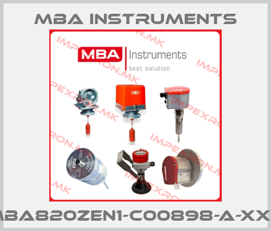 MBA Instruments-MBA820ZEN1-C00898-A-XXXprice