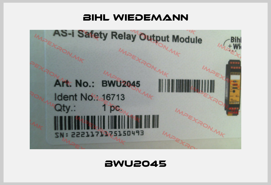 Bihl Wiedemann-BWU2045price