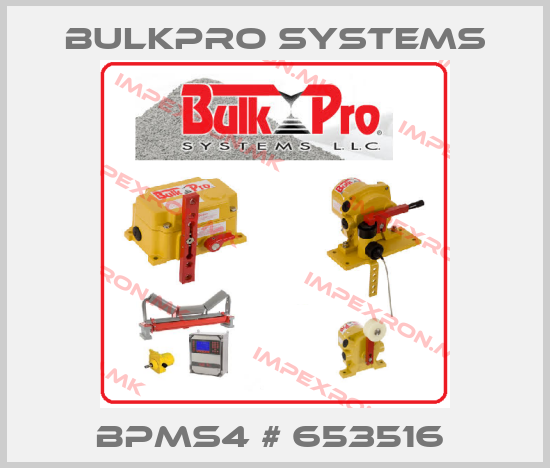 Bulkpro systems- BPMS4 # 653516 price