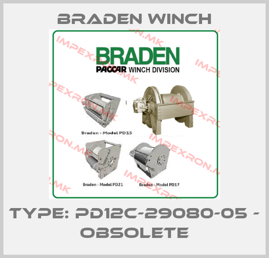 Braden Winch-Type: PD12C-29080-05 - obsoleteprice