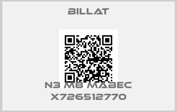 Billat-N3 M8 MABEC X726512770price