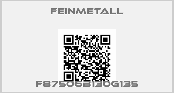 FEINMETALL-F87506B130G135price