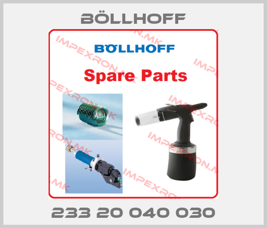 Böllhoff-233 20 040 030price