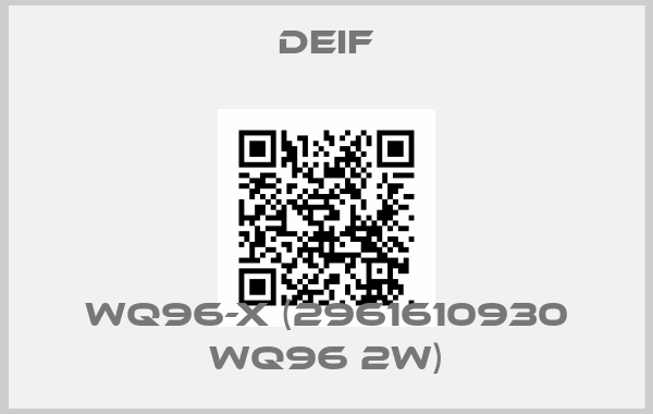 Deif-WQ96-x (2961610930 WQ96 2W)price
