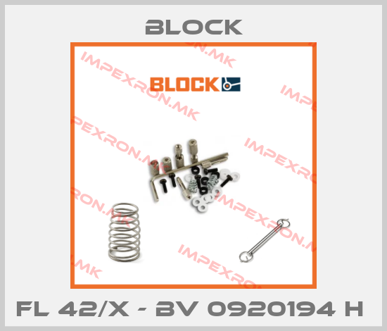 Block-FL 42/X - BV 0920194 H price