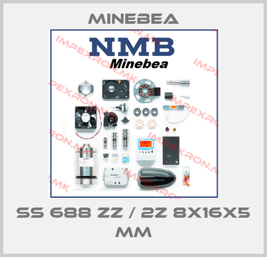 Minebea-SS 688 ZZ / 2Z 8x16x5 mmprice