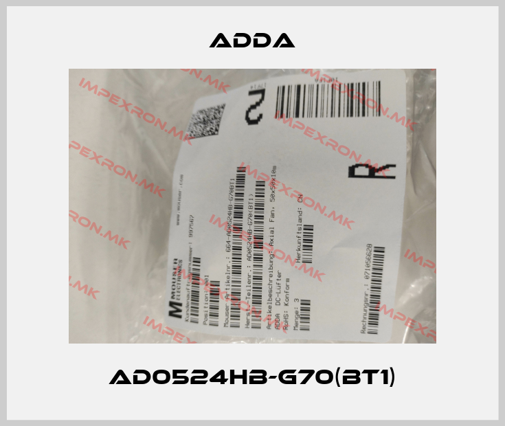 Adda-AD0524HB-G70(BT1)price