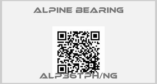 Alpine bearing-ALP36TPH/NGprice