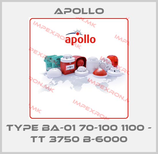 Apollo-TYPE BA-01 70-100 1100 - tt 3750 B-6000price