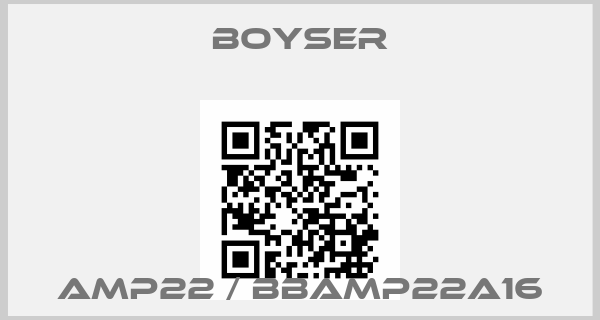 Boyser-AMP22 / BBAMP22A16price