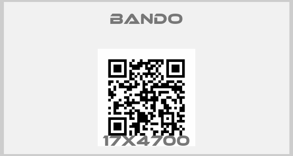 Bando-17x4700price