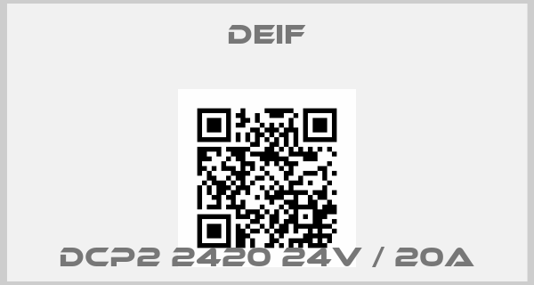 Deif-DCP2 2420 24V / 20Aprice