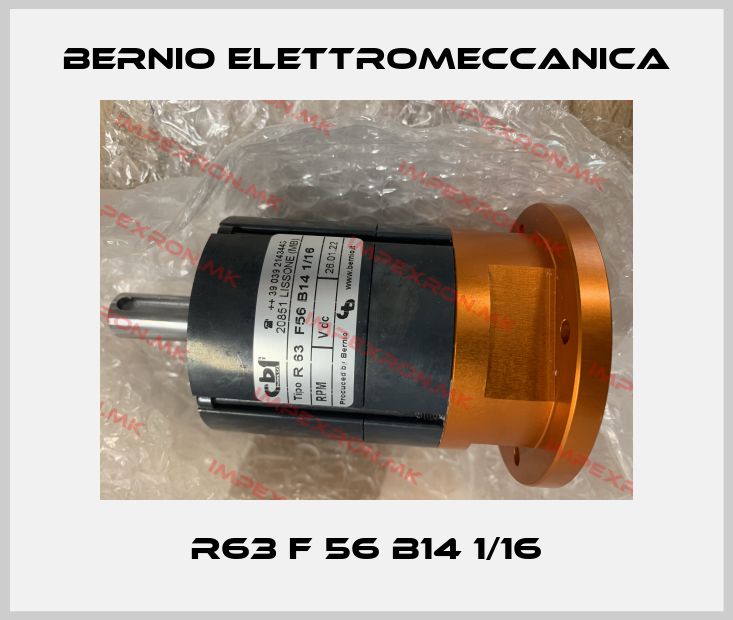 BERNIO ELETTROMECCANICA-R63 F 56 B14 1/16price