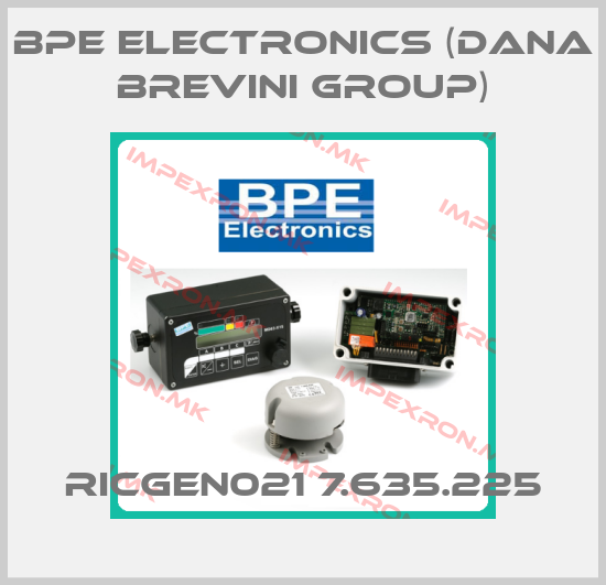 BPE Electronics (Dana Brevini Group)-RICGEN021 7.635.225price
