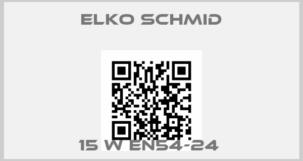 Elko Schmid-15 W EN54-24 price