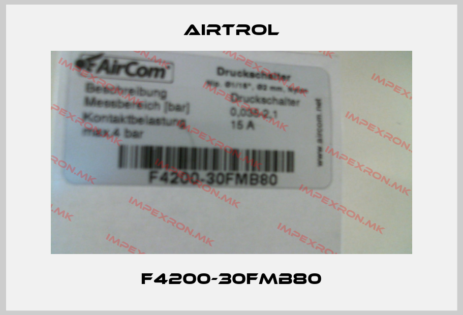 Airtrol-F4200-30FMB80price