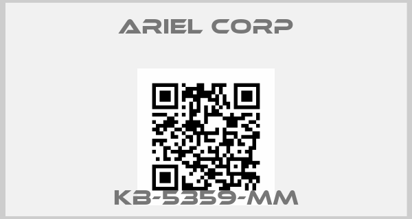 Ariel Corp-KB-5359-MMprice