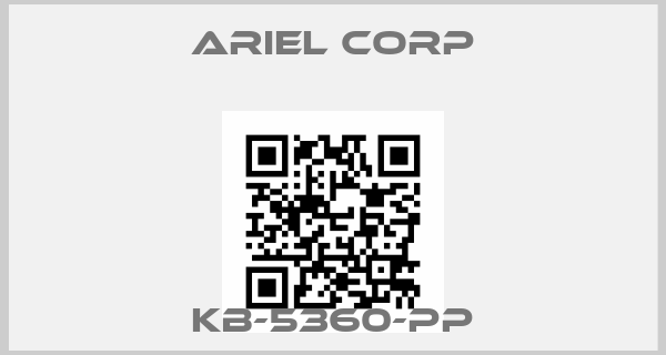Ariel Corp-KB-5360-PPprice