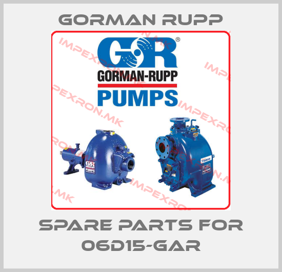 Gorman Rupp-spare parts for 06D15-GARprice