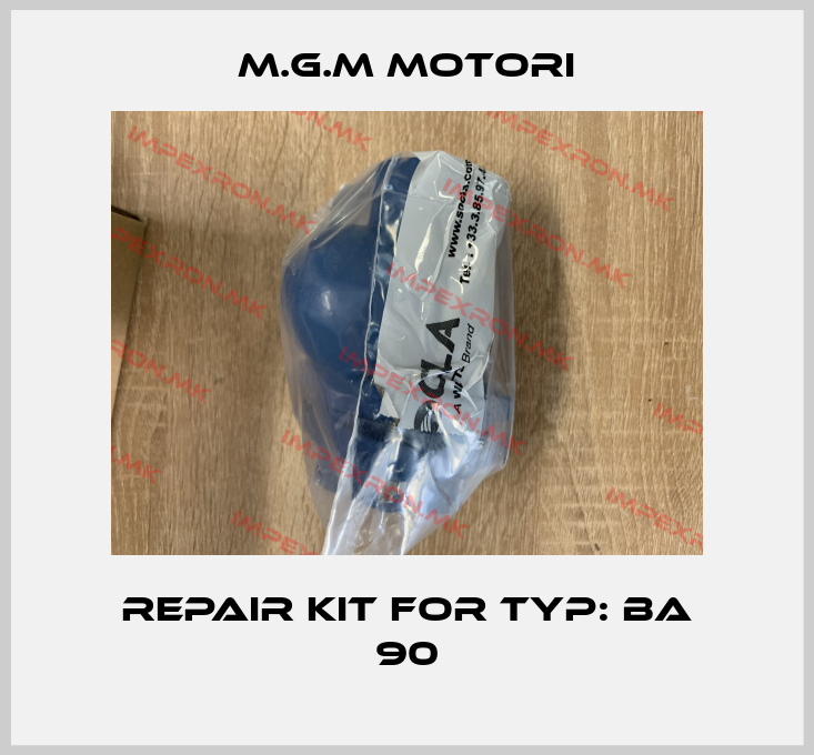 M.G.M MOTORI-repair kit for Typ: BA 90price