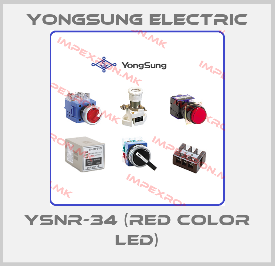 YongSung Electric-YSNR-34 (RED COLOR LED)price