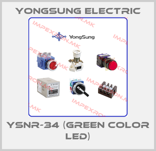 YongSung Electric-YSNR-34 (GREEN COLOR LED)price