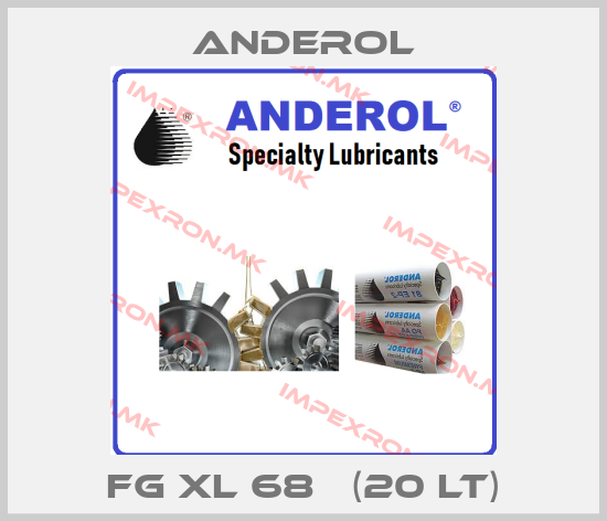 Anderol-FG XL 68   (20 LT)price