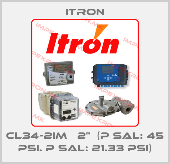Itron-CL34-2IM   2"  (P SAL: 45 PSI. P SAL: 21.33 PSI)price