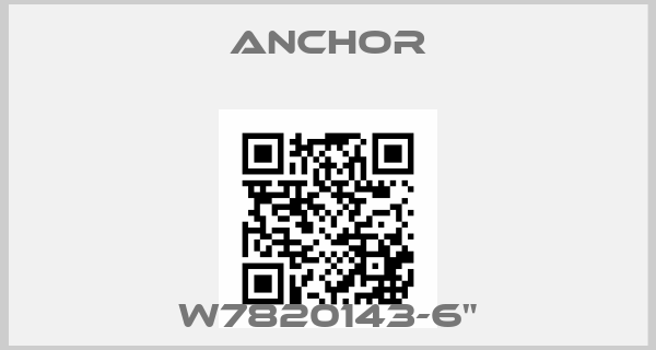 Anchor-W7820143-6"price