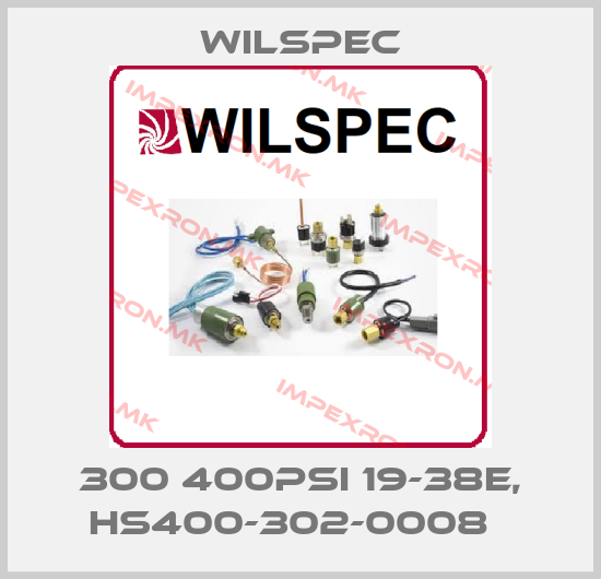 Wilspec-300 400PSI 19-38E, HS400-302-0008  price