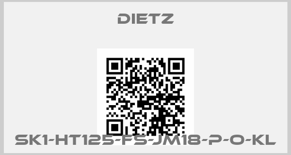 DIETZ-SK1-HT125-FS-JM18-P-O-KLprice