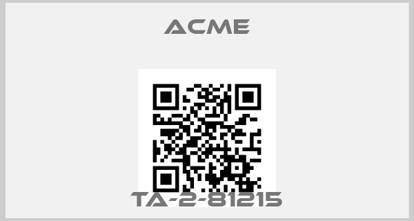 Acme-TA-2-81215price