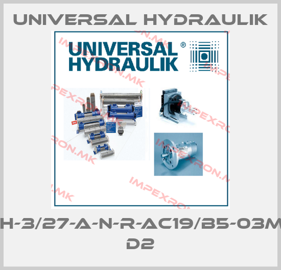 Universal Hydraulik-SSPH-3/27-A-N-R-AC19/B5-03M1-T4 D2price