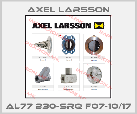 AXEL LARSSON-AL77 230-SRQ F07-10/17price