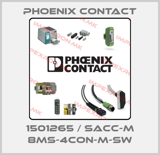 Phoenix Contact-1501265 / SACC-M 8MS-4CON-M-SWprice