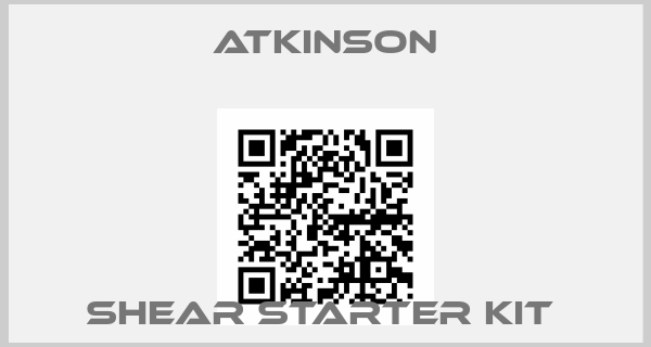 Atkinson-SHEAR STARTER KIT price