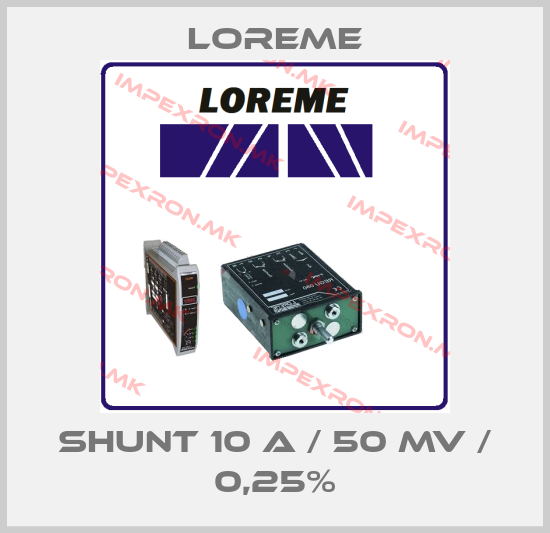 Loreme-SHUNT 10 A / 50 MV / 0,25%price