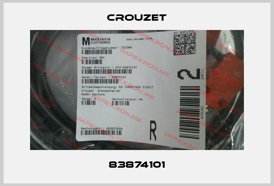 Crouzet-83874101price
