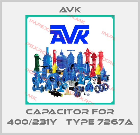 AVK-Capacitor for 400/231Y   TYPE 7267Aprice