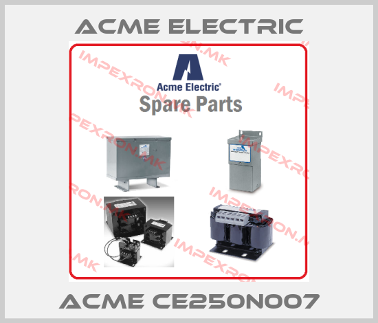 Acme Electric-ACME CE250N007price