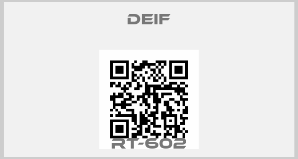 Deif-RT-602price