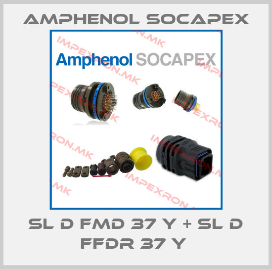 Amphenol Socapex-SL D FMD 37 Y + SL D FFDR 37 Y price