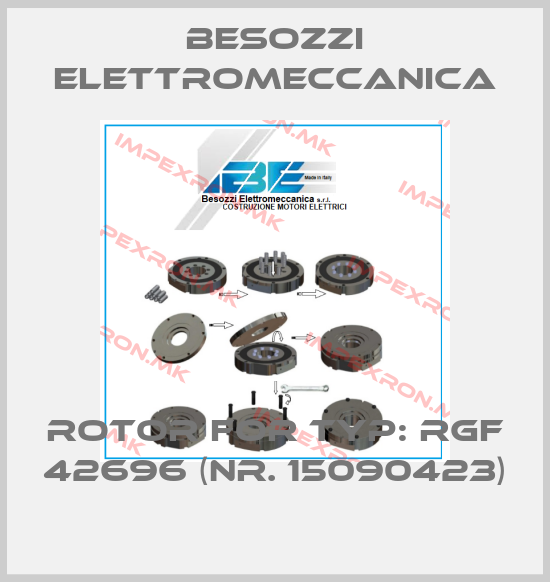 Besozzi Elettromeccanica-rotor for Typ: RGF 42696 (Nr. 15090423)price